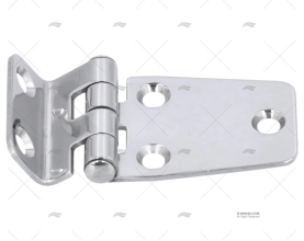 CERNIERA INOX 63x37x2x10mm