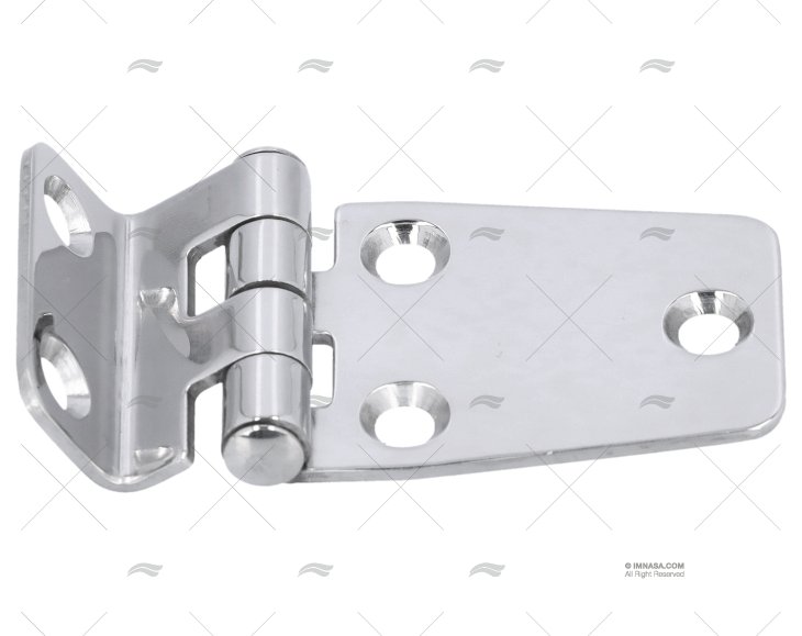 CERNIERA INOX 63x37x2x10mm