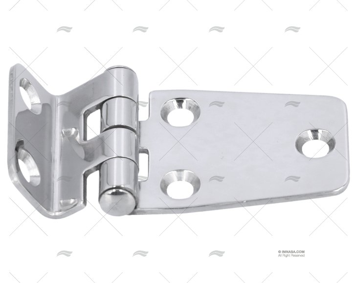 HINGE STAINLESS STEEL 63x37x2x10mm