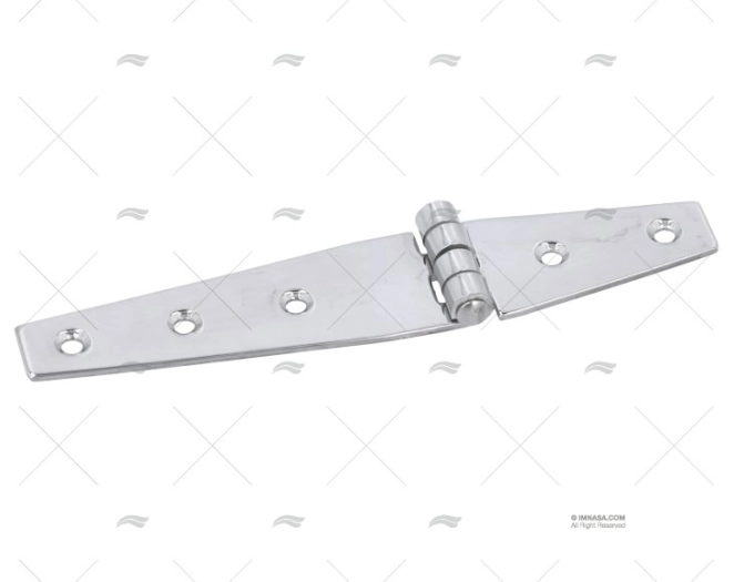 CERNIERA INOX 136x27mm