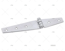 CERNIERA INOX 136x27mm