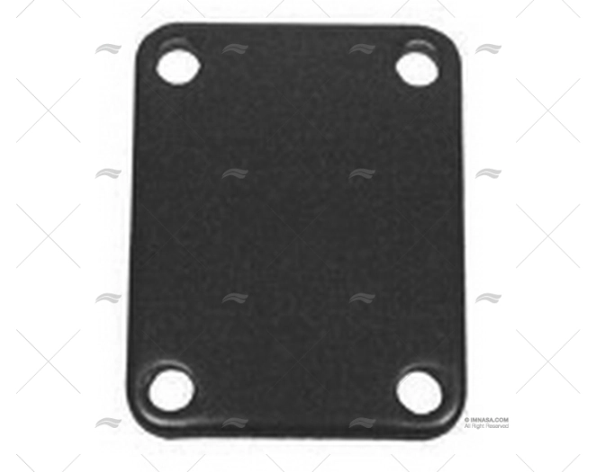 TAMPA TRASEIRA COLETOR MERCRUISER 153 CID BARR MARINE