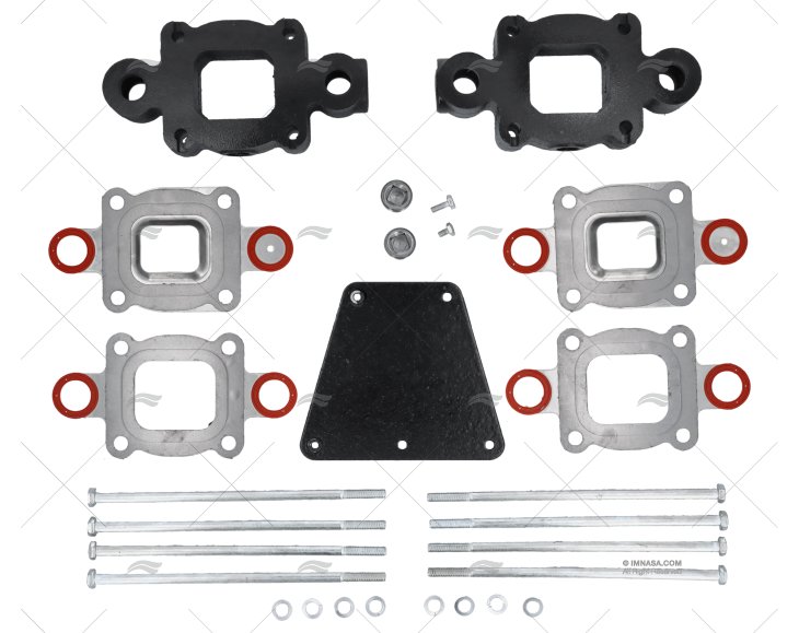 SEPARADOR COLETOR KIT V8 BARR MARINE