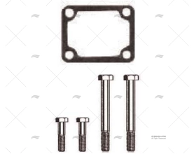 JUNTA COLETOR MERC 153 CID C/PARAFUSOS BARR MARINE