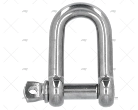 MANILHA RETA INOX 20mm