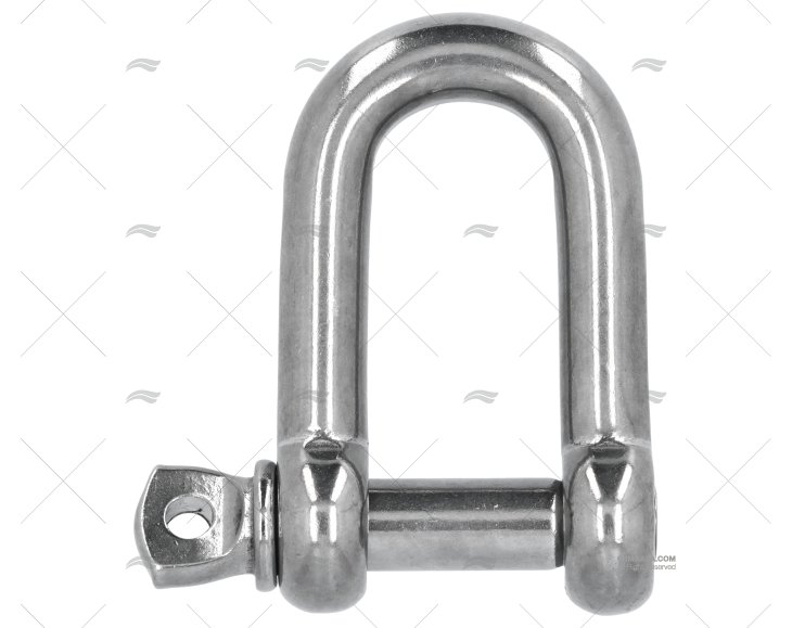 MANILHA RETA INOX 20mm