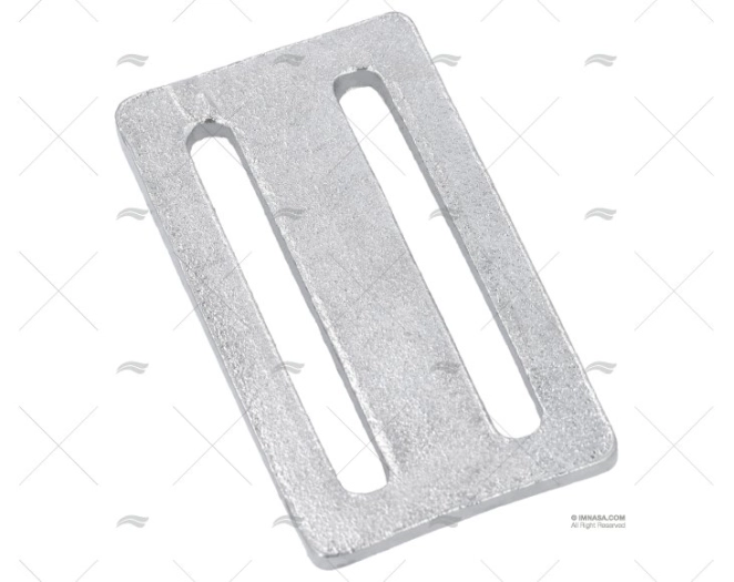 FIBBIA INOX PER IMBRACATURA 62x34mm
