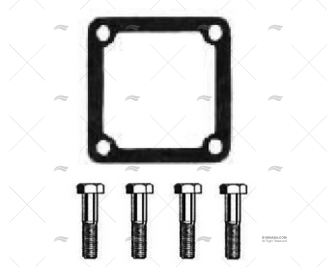 GUARNIZIONE COPERCHIO MERC 181 CID C/VITI BARR MARINE