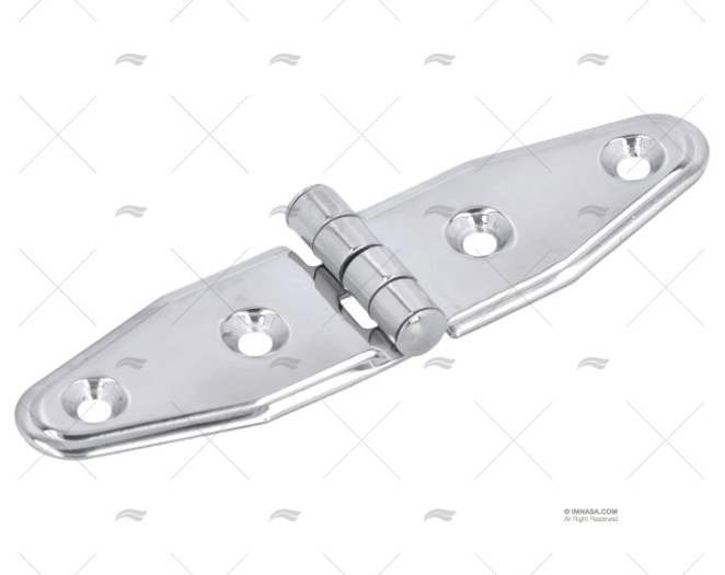 CERNIERA INOX 105x28x1,5mm