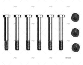 TORNILLO Y TUERCA COLECTOR MERC V8 BARR MARINE