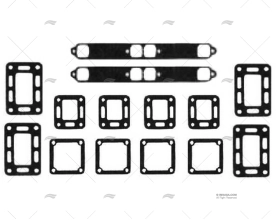 KIT SET EXAUST MERC V8 BARR MARINE