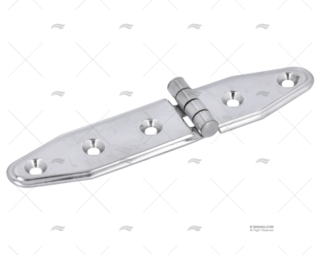 CERNIERA INOX 128x28x1,5mm