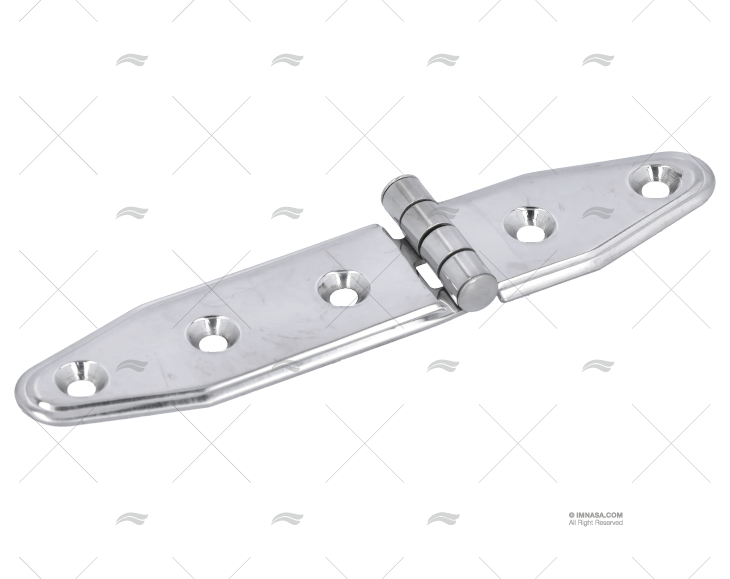 CERNIERA INOX 128x28x1,5mm