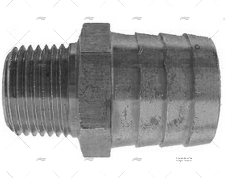 RACCORDO COLLETTORE 1/2\" NPT A 1\" TUBO BARR MARINE