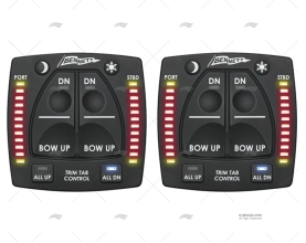 KIT ELETTRICO INTERRUTTORE + INDICATORE 12V 2 STAZIONI BENNETT