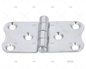 CERNIERA INOX    78x40x2mm
