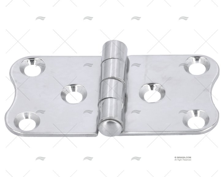 CERNIERA INOX    78x40x2mm
