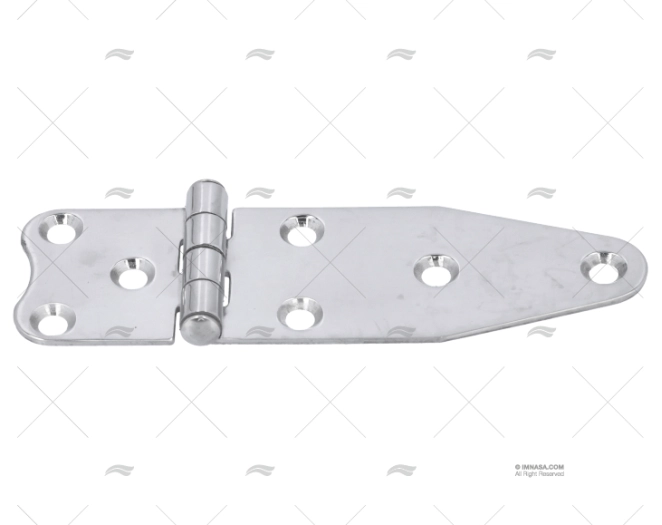 CERNIERA INOX   126x40x2mm