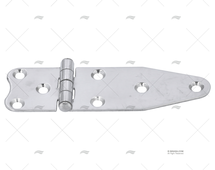 CERNIERA INOX   126x40x2mm