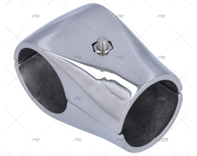 SUPORTE HASTE BANDEIRA INOX SS 316 TUBO 40