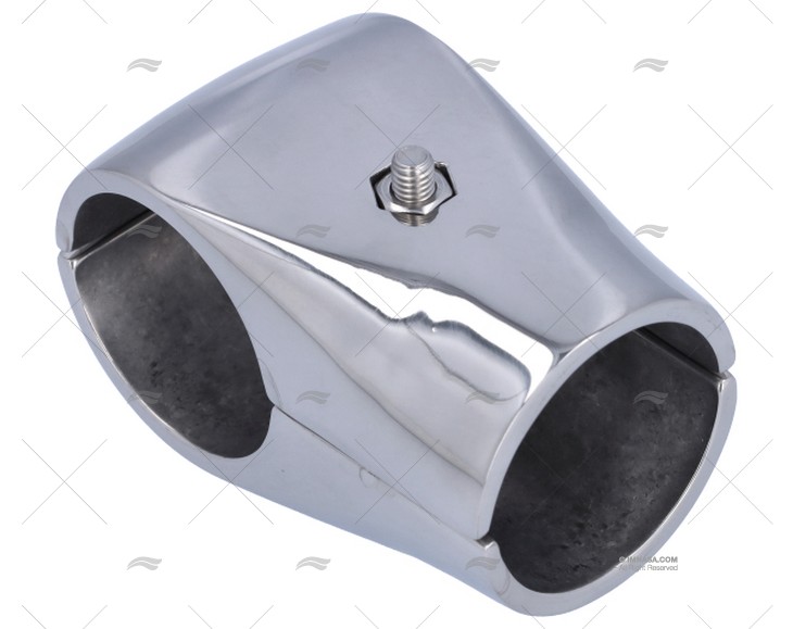 SUPORTE HASTE BANDEIRA INOX SS 316 TUBO 40