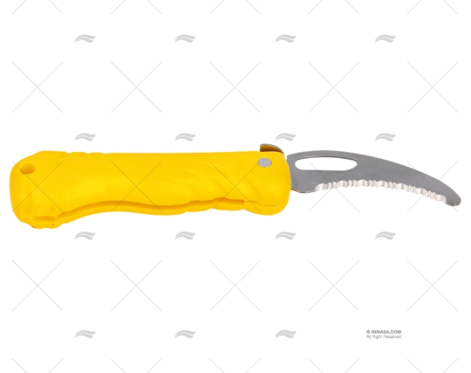 FACA FLUTUANTE RESGATE AMARELO 20Cm MAC COLTELLERIE