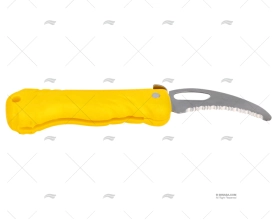 YELLOW FLOATING KNIFE RESCUE 20Cm MAC COLTELLERIE