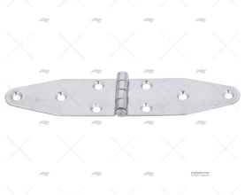 CERNIERA INOX   175x41x2mm