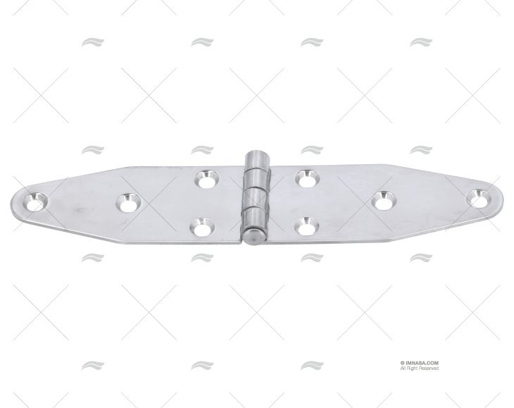 CERNIERA INOX   175x41x2mm
