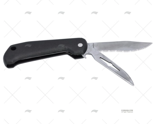COLTELLO B91/1 NERO MAC COLTELLERIE