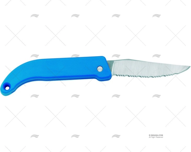 KNIFE IMNASA LOGO BLUE