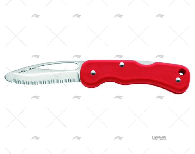 KNIFE RESCUE 18Cm RED