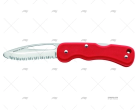 KNIFE RESCUE 18Cm RED
