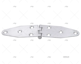 CERNIERA INOX 40x175mm