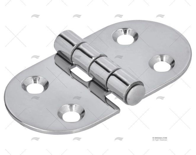 CERNIERA INOX    74x40x2mm UP