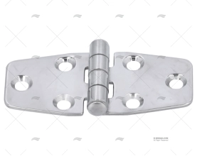 CERNIERA INOX    75x37x2mm