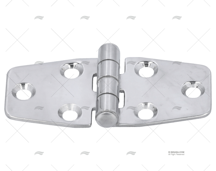 CERNIERA INOX    75x37x2mm