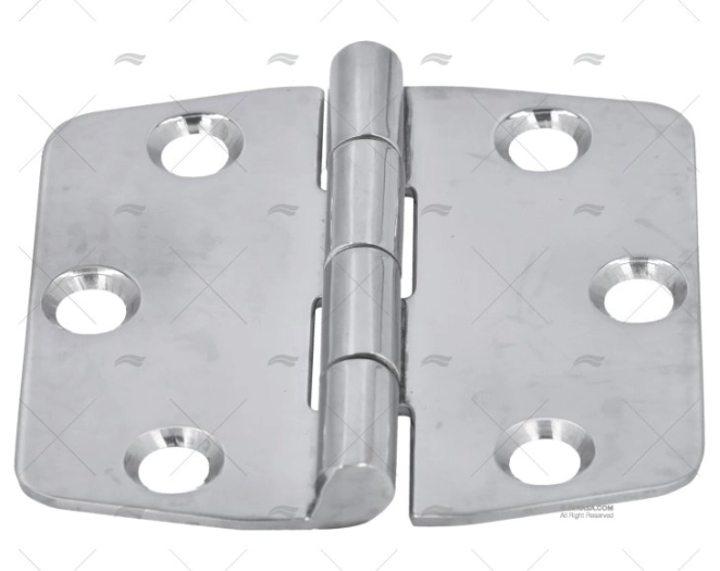 CERNIERA INOX 74x74mm
