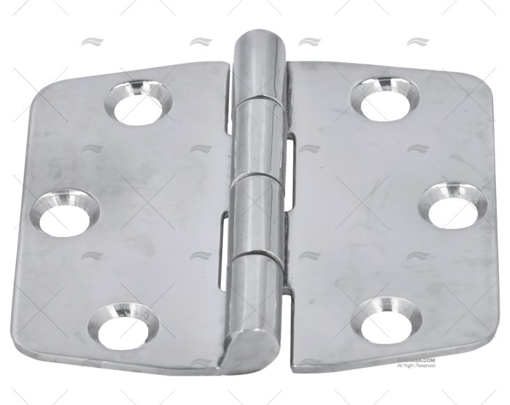 CERNIERA INOX 74x74mm