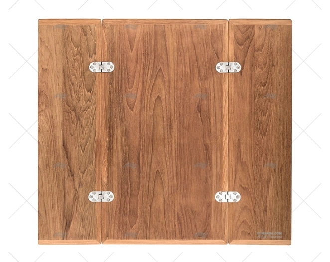 PAINEL PLE. FOLHEADO TECA 900x600/300mm ARC MARINE