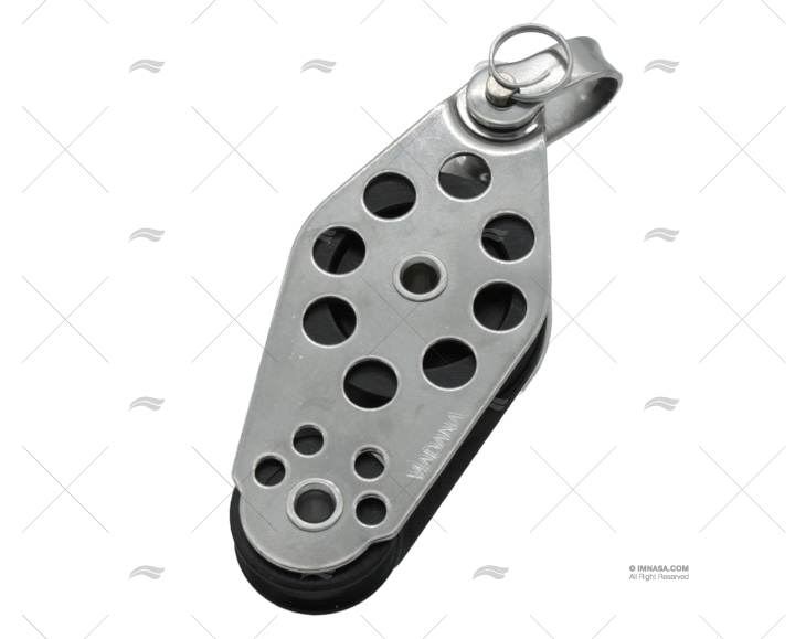 POULIE DOUBLE EN LIGNE 8mm VIADANA