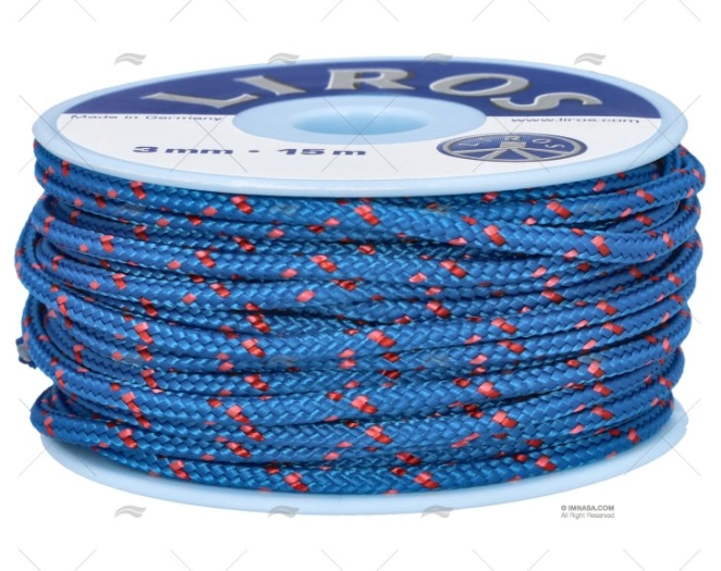 BOBINA MAGIC SPEED BLU     3mm 15m LIROS