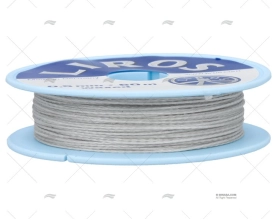 BOBINA FIO DE COSTURA DYNEEMA 0,5mm 60m CINZENTO LIROS