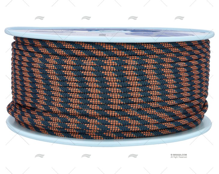 REGATTA ROPE 06mm BLUE/ORANGE 200m LIROS