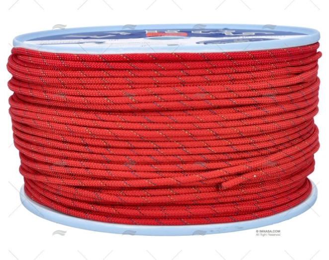 CABO HERCULES COR 05mm VERMELHO  250m LIROS