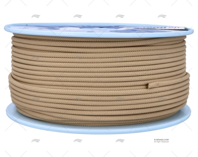 CORDAGE HERCULES COLEUR 06mm BEIGE 200m LIROS