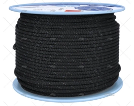 CABO HERCULES COR 08mm PRETO 200m LIROS