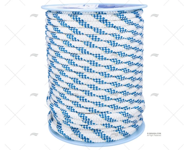 CIMA HERCULES 16mm BIANCO/BLU     100m LIROS
