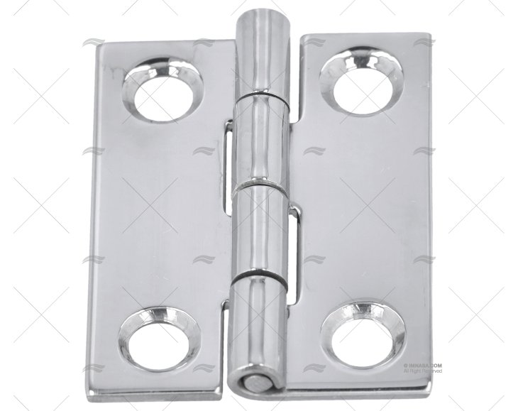 STAINLESS STEEL HINGE 38x50x2mm