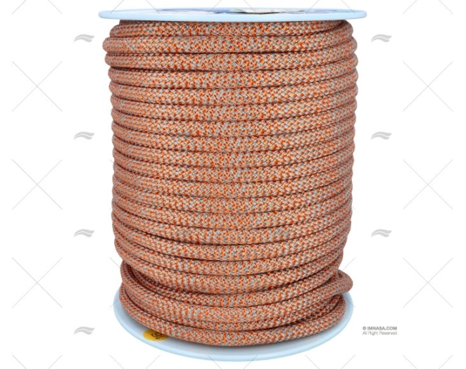 CORDAGE HERCULES VISION 16mm ORANGE 100m LIROS